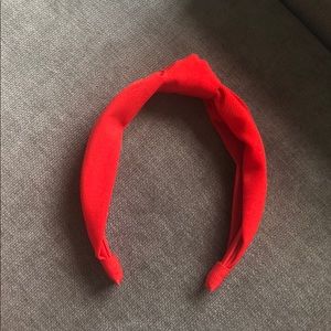 Red headband